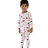 Angel Dear Angel Dear Loungewear Set - Touchdown Time Red
