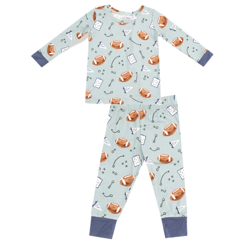 Angel Dear Angel Dear Loungewear Set - Touchdown Time Grey Mist