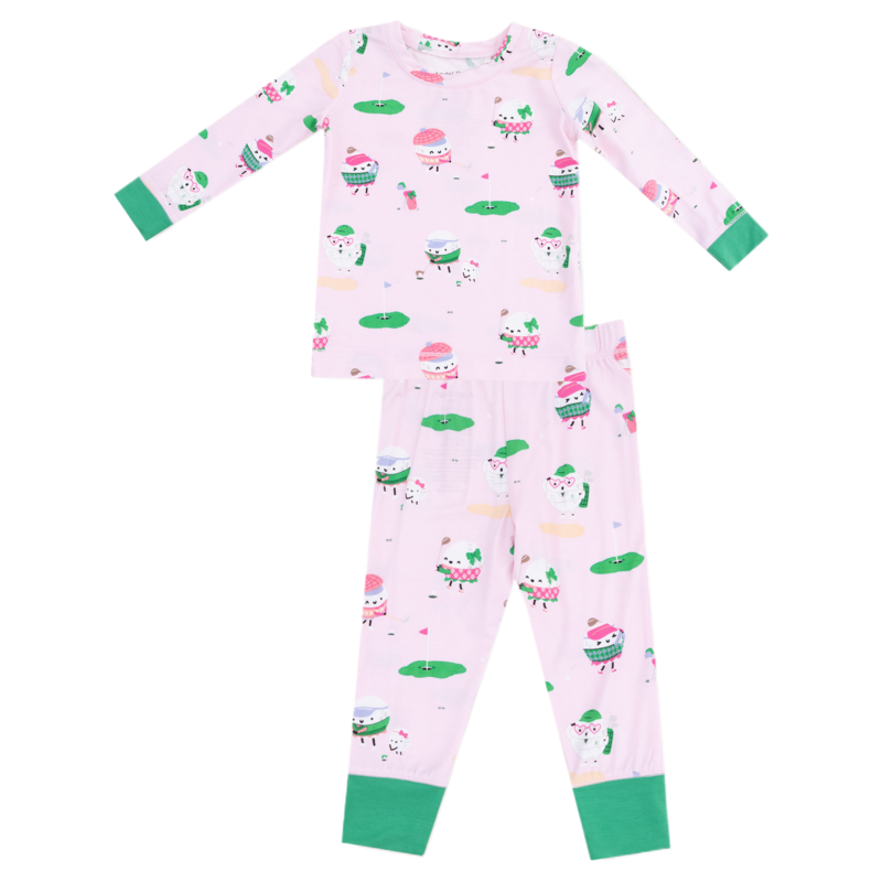Angel Dear Angel Dear Loungewear Set - Golf Pros Pink