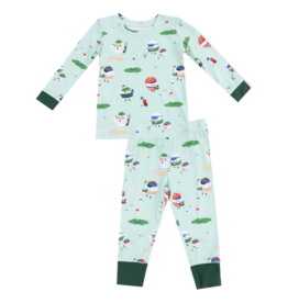 Angel Dear Angel Dear Loungewear Set - Golf Pros Green