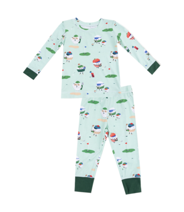 Angel Dear Angel Dear Loungewear Set - Golf Pros Green