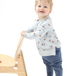 Angel Dear Angel Dear French Terry Sweatshirt & Jogger Set - Football Field Goal