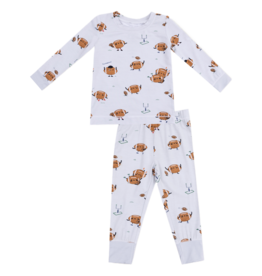 Angel Dear Angel Dear Loungewear Set - Footballs Playing Football