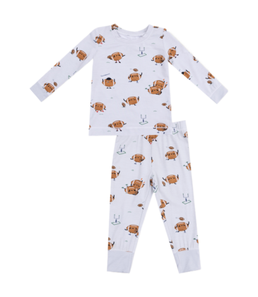 Angel Dear Angel Dear Loungewear Set - Footballs Playing Football