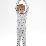 Angel Dear Angel Dear Loungewear Set - Footballs Playing Football