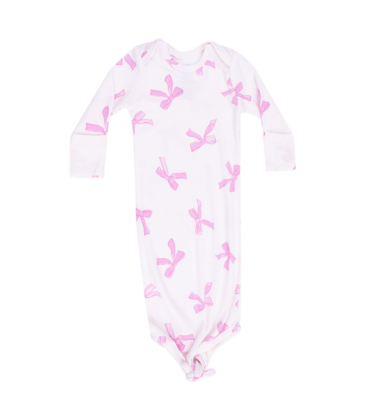 Angel Dear Angel Dear Knotted Gown - Pretty Bows