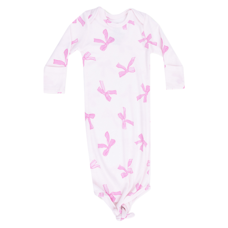 Angel Dear Angel Dear Knotted Gown - Pretty Bows