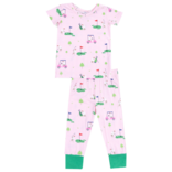 Angel Dear Angel Dear Loungewear Set - Dog Gone Golf Pink