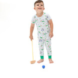 Angel Dear Angel Dear Loungewear Set - Dog Gone Golf Blue