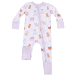 Angel Dear Angel Dear Zipper Romper - Fancy Pets