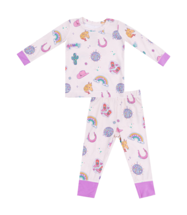 Angel Dear Angel Dear Loungewear Set - Disco Cowgirl