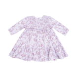 Angel Dear Angel Dear Smocked Tiered Dress & Legging Set - Sweet Dream Florals