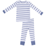 Angel Dear Angel Dear Loungewear Set - Vintage Stripe Blue