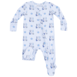 Angel Dear Angel Dear Zipper Footie - Lil Bro