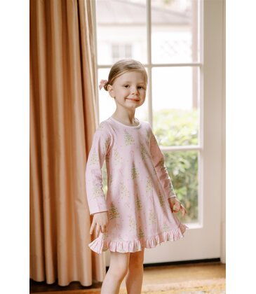 The Proper Peony The Proper Peony Pink Tinsel Play Dress