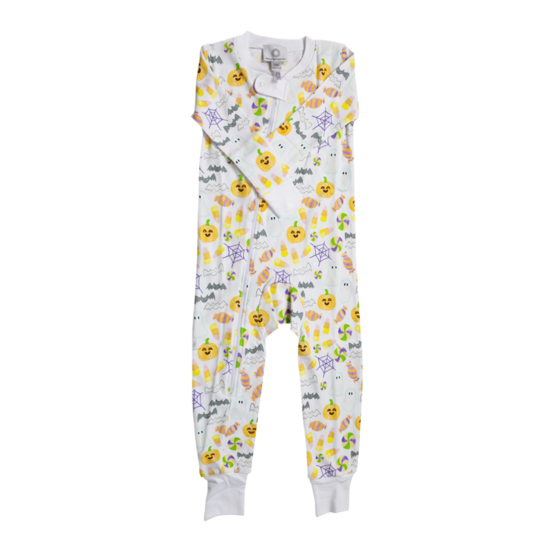 The Proper Peony The Proper Peony Candy Corn Zipper PJ