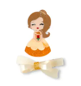 Lilies & Roses Belle & Bow Hair Clips