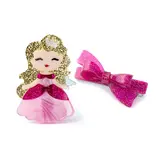 Lilies & Roses Sleeping Beauty & Bow Hair Clips
