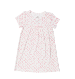 The Uptown Baby The Uptown Baby Pink Clover Bamboo Dress