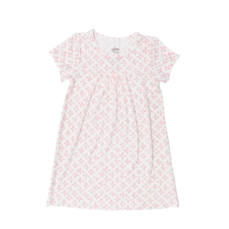 The Uptown Baby The Uptown Baby Pink Clover Bamboo Dress
