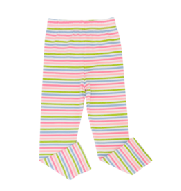 Luigi Luigi Blue Multi Stripe Leggings