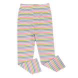 Luigi Luigi Lavender Multi Stripe Leggings