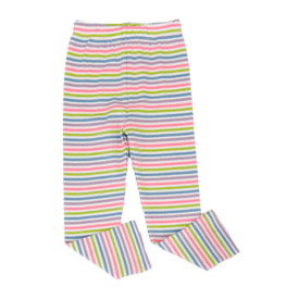 Luigi Luigi Lavender Multi Stripe Leggings