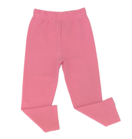 Luigi Luigi Light Bubblegum Polka Dot Leggings