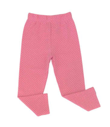 Luigi Luigi Light Bubblegum Polka Dot Leggings