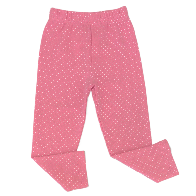 Luigi Luigi Light Bubblegum Polka Dot Leggings