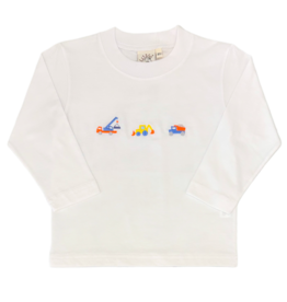 Luigi Luigi Three Construction Vehicles T-Shirt