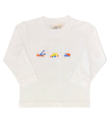 Luigi Luigi Three Construction Vehicles T-Shirt