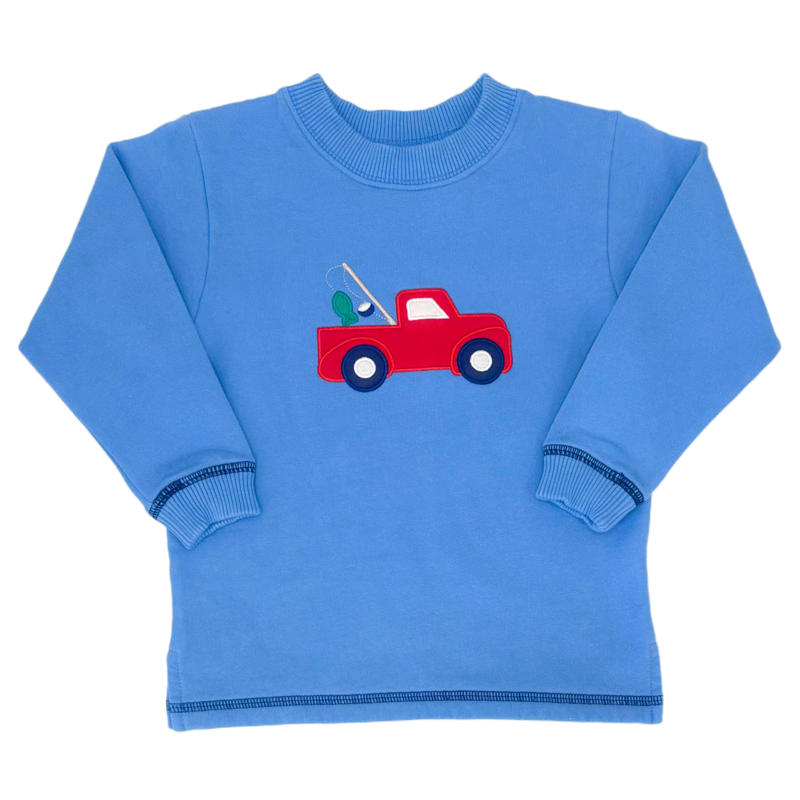 Luigi Luigi Fishing Pole Truck Sweatshirt