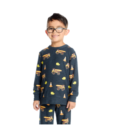 Chaser Chaser Construction Trucks LS Tee