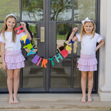 Lila + Hayes Lila + Hayes Winnie Skirt Set - Birthday Cake Pink