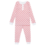 Lila + Hayes Lila + Hayes Jack Pajama Set - Fire Truck Red