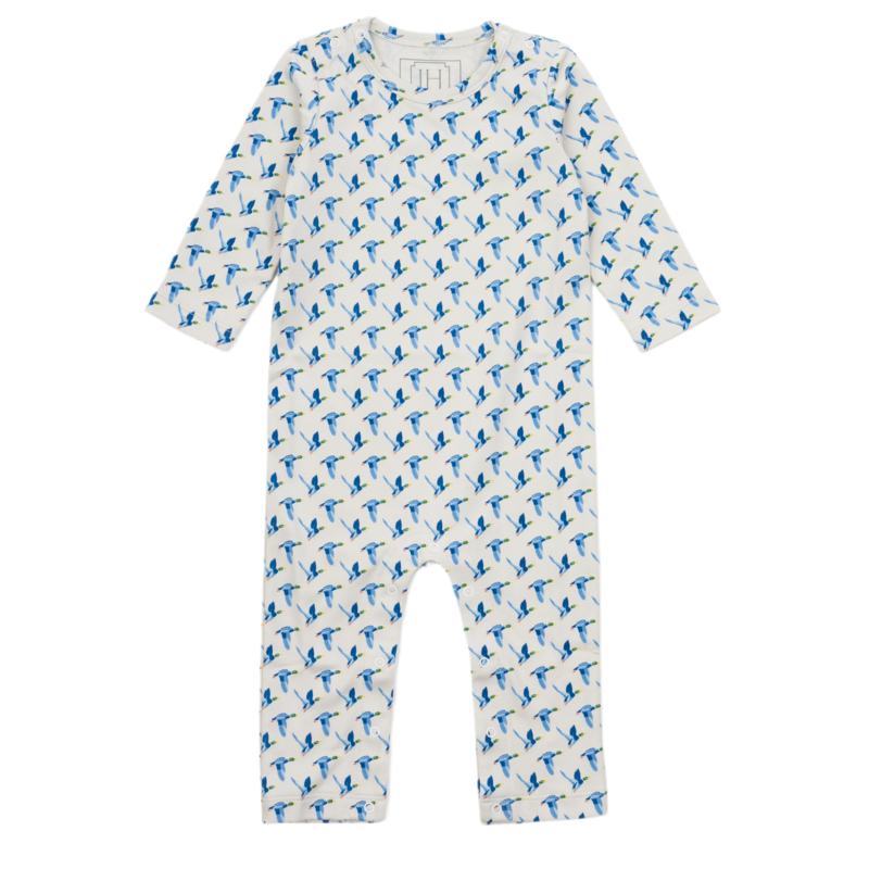 Lila + Hayes Lila + Hayes Thompson Romper - Mallard Ducks