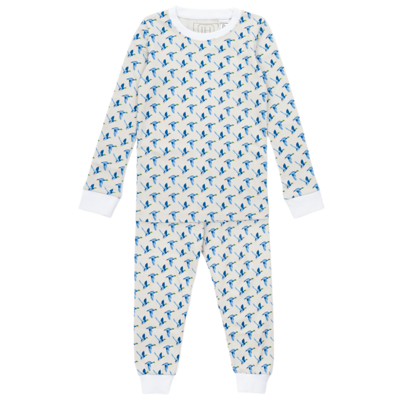 Lila + Hayes Lila + Hayes Grayson Pajama Set - Mallard Ducks