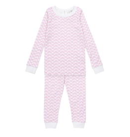 Lila + Hayes Lila + Hayes Ava Pajama Set - Pretty Pink Bows