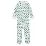 Lila + Hayes Lila + Hayes Parker Zipper Pajama - Woodland Deer