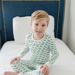 Lila + Hayes Lila + Hayes Grayson Pajama Set - Woodland Deer