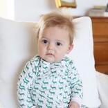 Lila + Hayes Lila + Hayes Parker Zipper Pajama - Woodland Deer