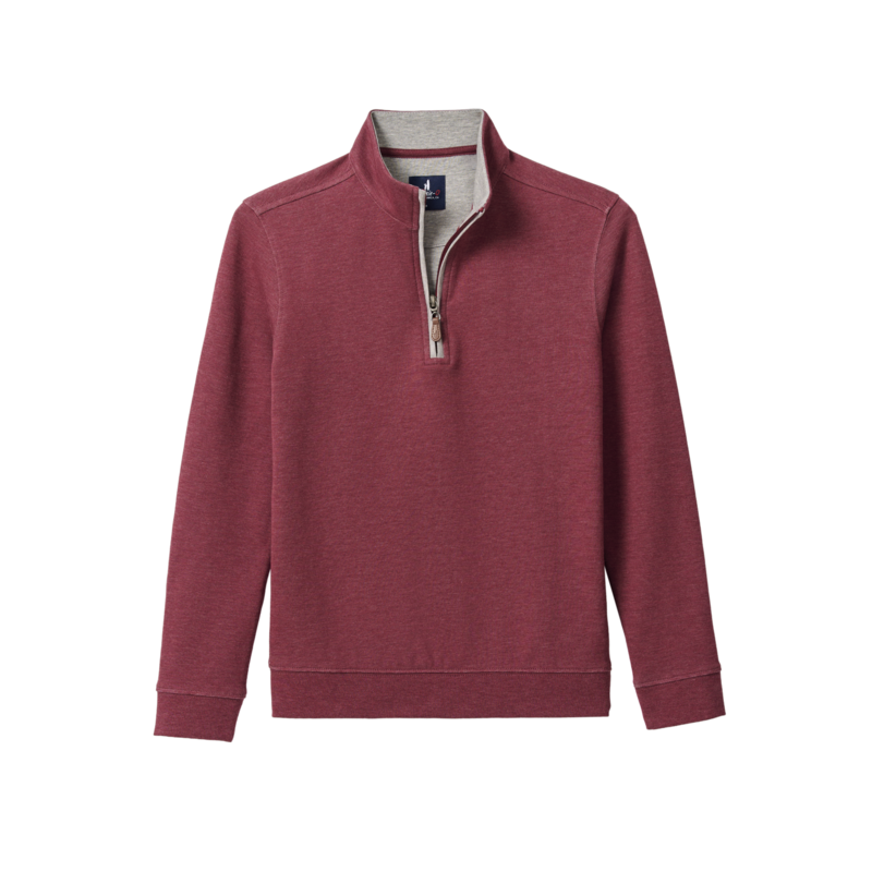 Johnnie-O Sully 1/4 Zip Pullover - Port