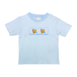 Zuccini Zuccini Harry's Play Tee - Lt. Blue Bitty Turkey