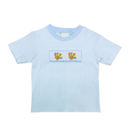 Zuccini Zuccini Harry's Play Tee - Lt. Blue Bitty Turkey