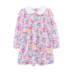 Baby Club Chic Baby Club Chic Bright Holiday Collared Dress