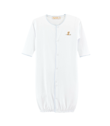 Baby Club Chic Baby Club Chic Good Puppy Crochet Trim Converter Gown