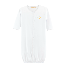 Baby Club Chic Baby Club Chic Three Little Ducks Crochet Trim Converter Gown