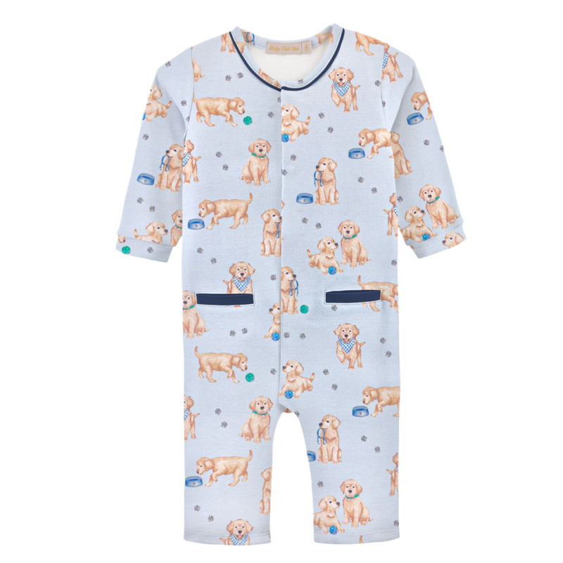 Baby Club Chic Baby Club Chic Puppy Adventures Playsuit