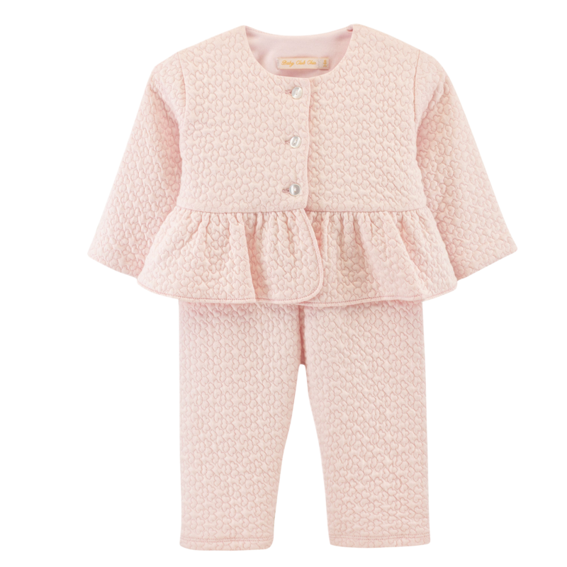 Baby Club Chic Baby Club Chic Hearts Cardigan Set
